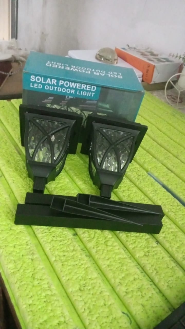 Solar Garden Lights LED Outdoor Stake Spotlight Fixture for Garden Light (Pack of 2pc ) Solar Garden Lights LED Outdoor Stake Spotlight Fixture for Garden Light (Pack of 2pc )